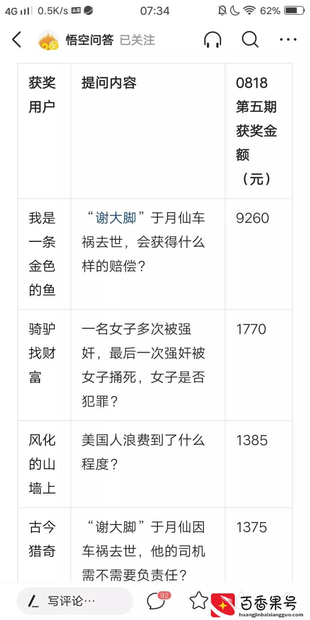 新账号一个月问答9260元，问答是怎么赚钱的？