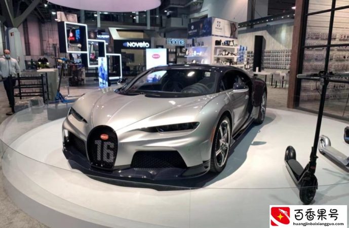 售320万欧元 布加迪Chiron Super Sport亮相2022 CES展