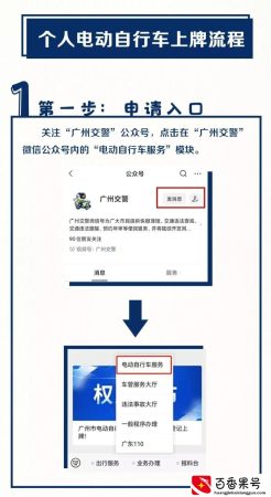 广州电动车上牌流程