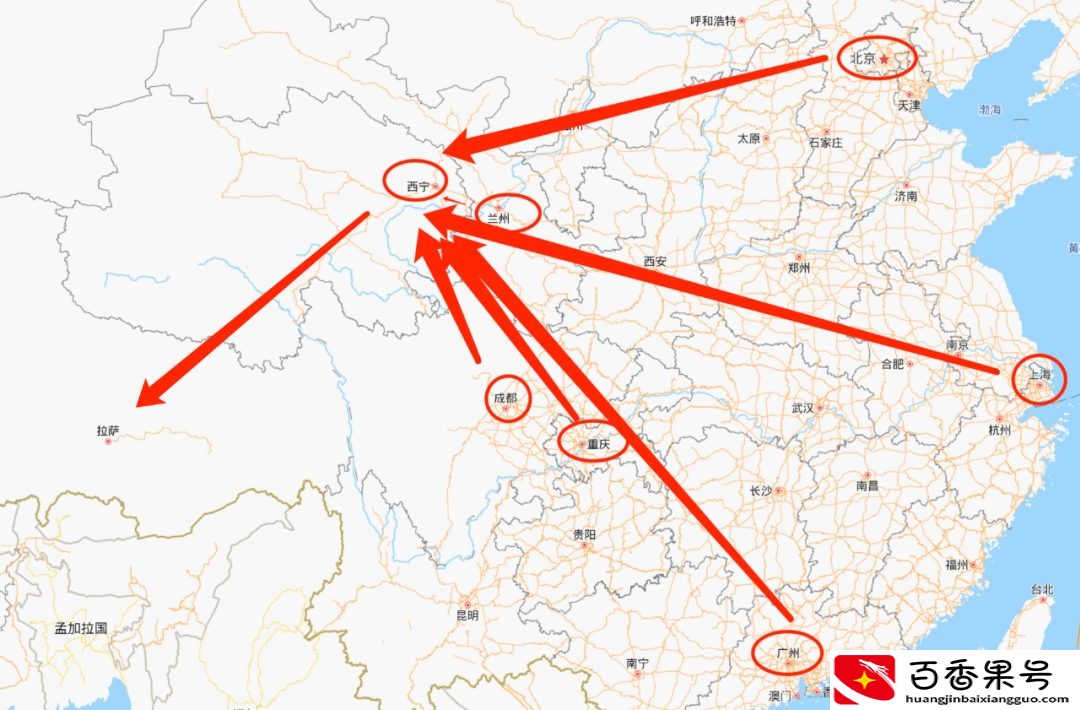 40小时途经10座城市！坐上火车去拉萨