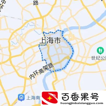 上海市中心七区，区位分析……