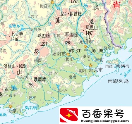 潮汕地区都有哪些城市