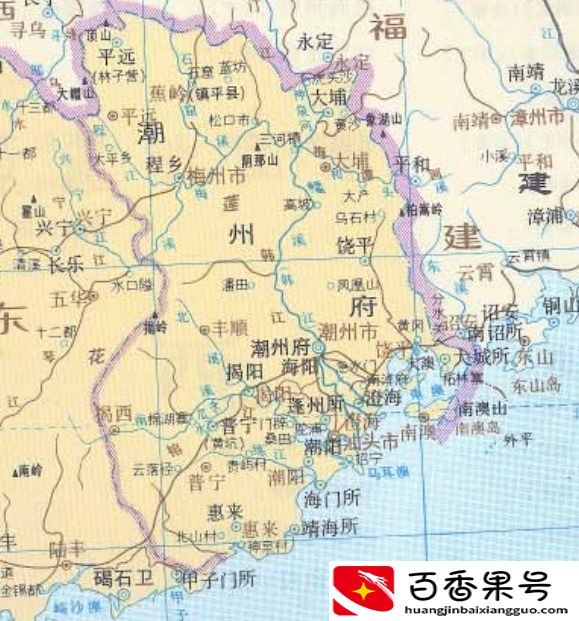 潮汕地区都有哪些城市